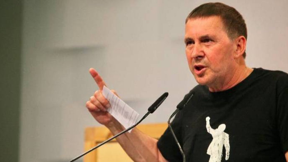 El lider de Bildu, Arnaldo Otegi.