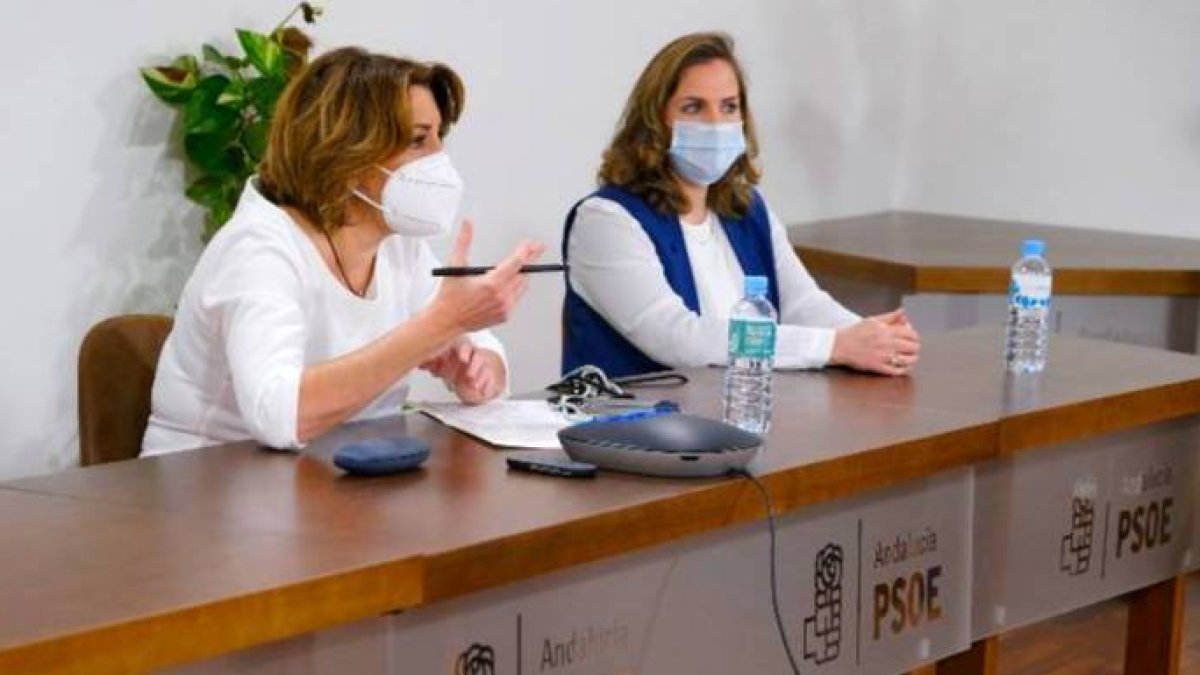 Susana Díaz: objetivo priotario de Sánchez desde allá.