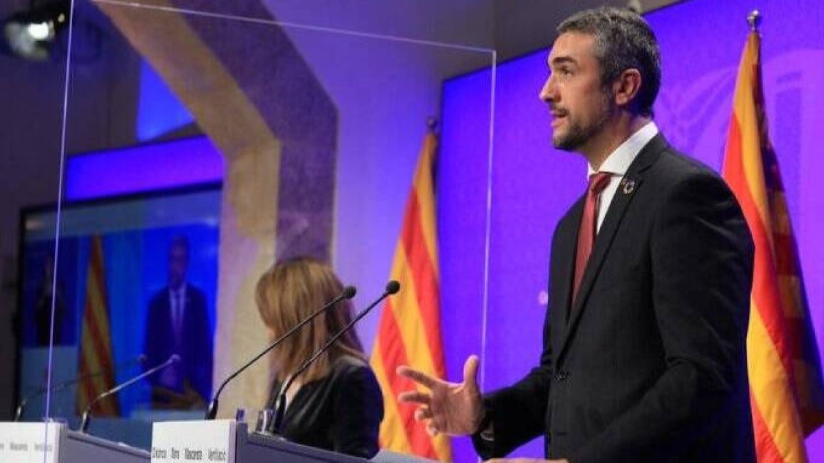 El consejero catalán, Bernat Solé