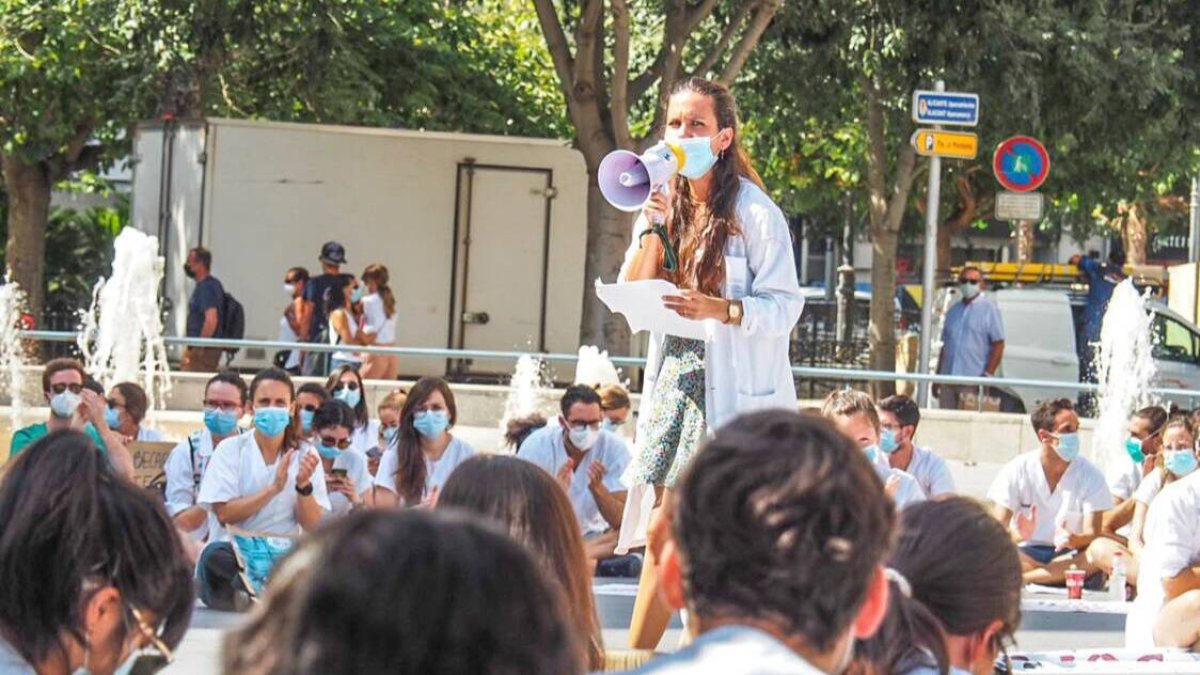 Manifestaciones de los MIR de la Comunitat. @huelgamircv