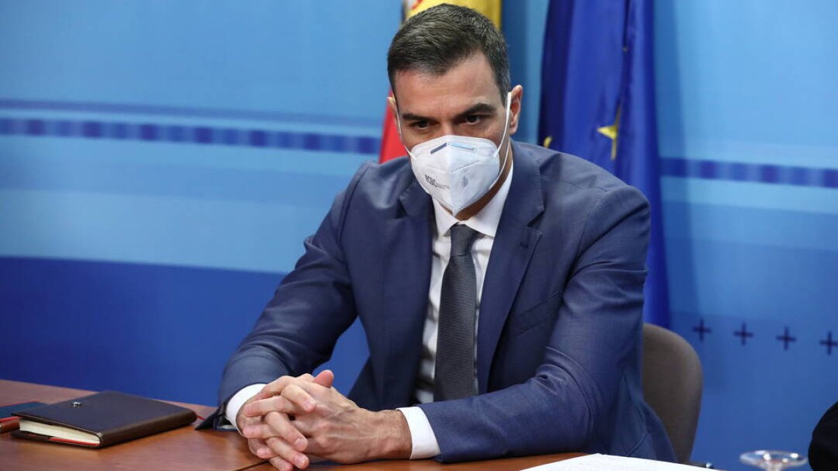 El presidente del Gobierno, Pedro Sánchez