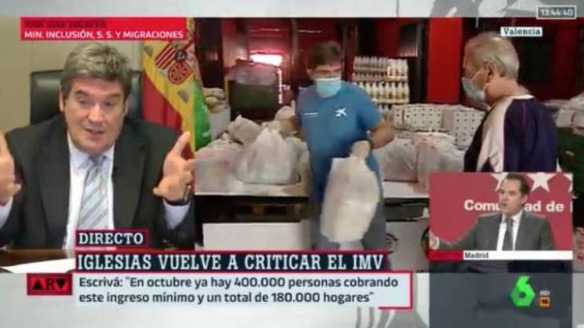 El ministro de Seguridad Social y Migraciones, José Luis Escrivá.
