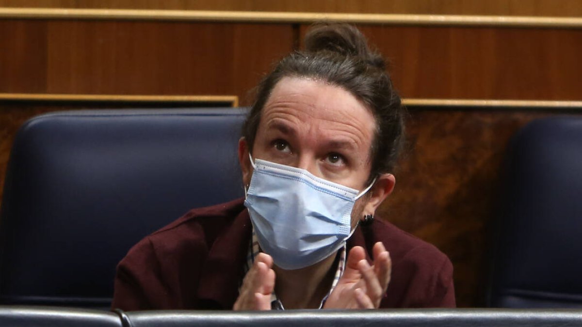 Pablo Iglesias, el pasado 2 en el Congreso