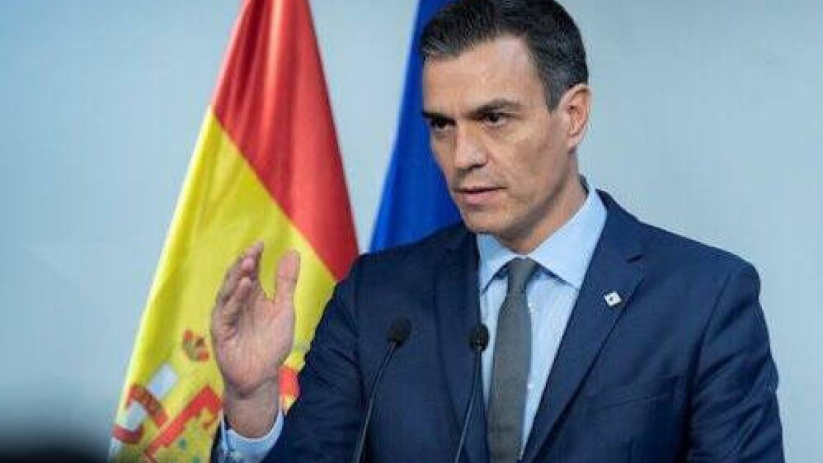 El presidente del Gobierno, Pedro Sánchez