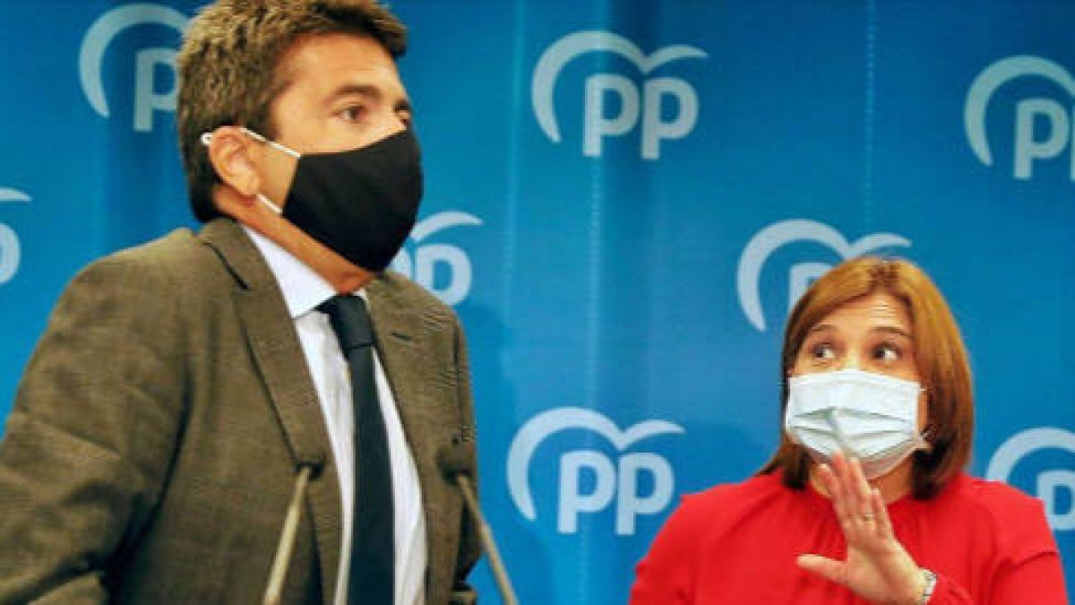 Carlos Mazón e Isabel Bonig