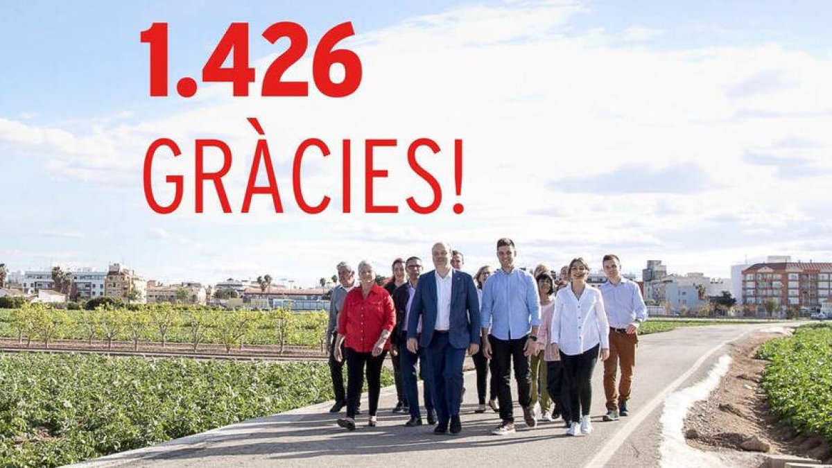 Candidatura del PSOE de Almàssera