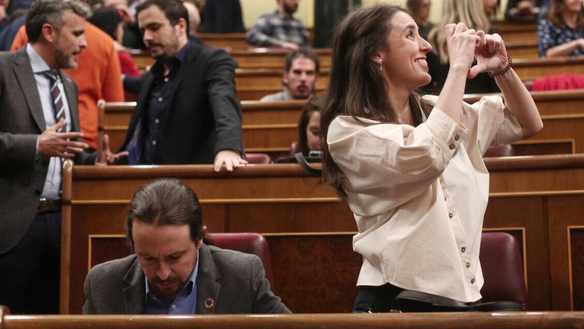 Pablo Iglesias e Irene Montero