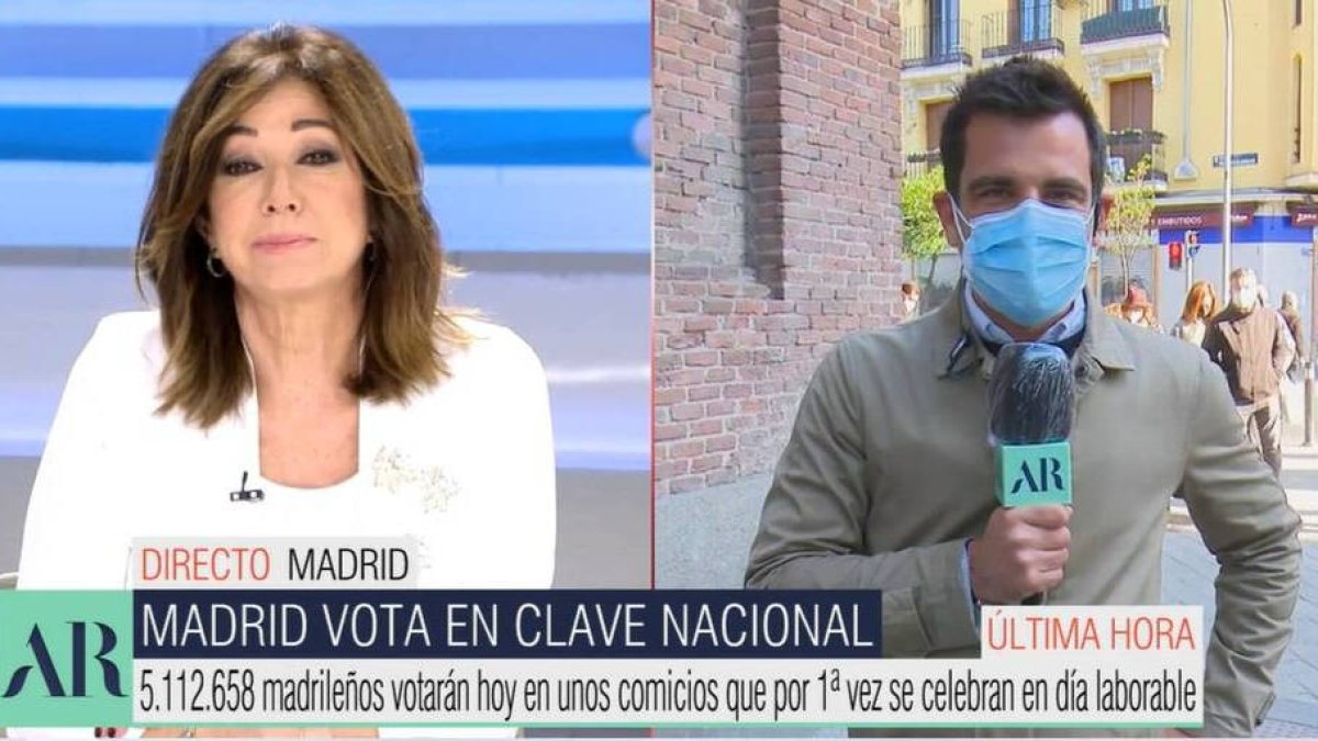 Ana Rosa Quintana y Jorge Luque