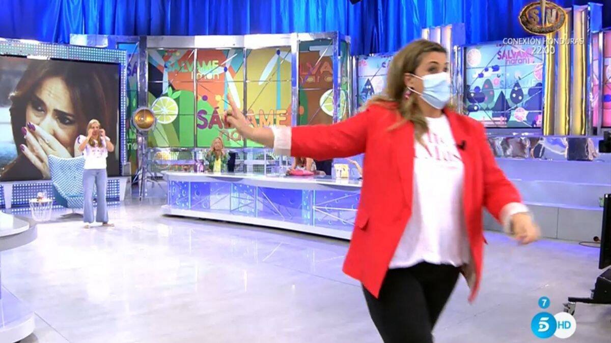 Carlota Corredera amagó con irse ella si no se iba Antonio Montero.