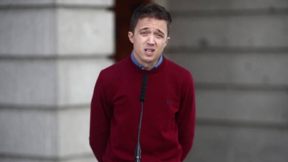 Errejón en el Congreso de los Diputados.