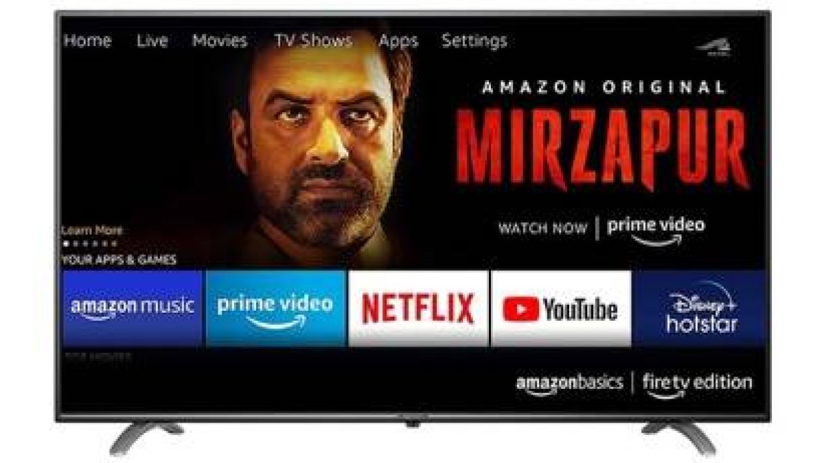 Amazon: Nueva línea de televisores inteligentes llamada AmazonBasics