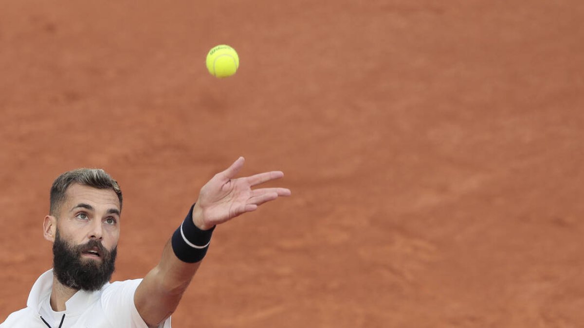 Benoit Paire, en un partido reciente.
