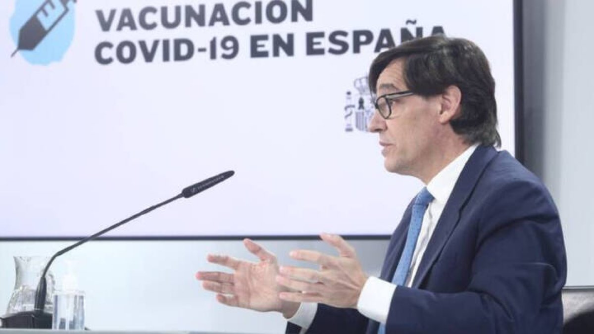 El  ministro de Sanidad, Salvador Illa