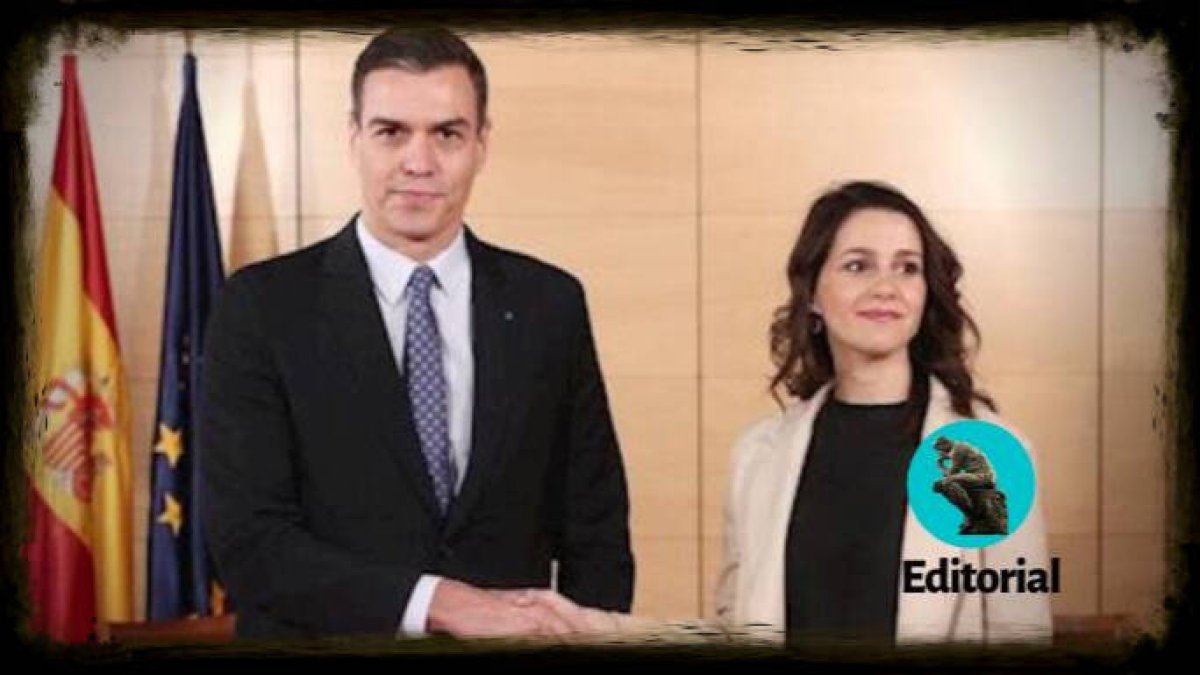 Pedro Sánchez e Inés Arrimadas