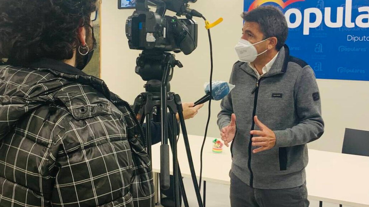 Carlos Mazón, presidente del PP provincial y de la Diputación de Alicante