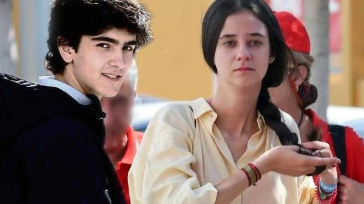 Jorge Bárcenas y Victoria Federica