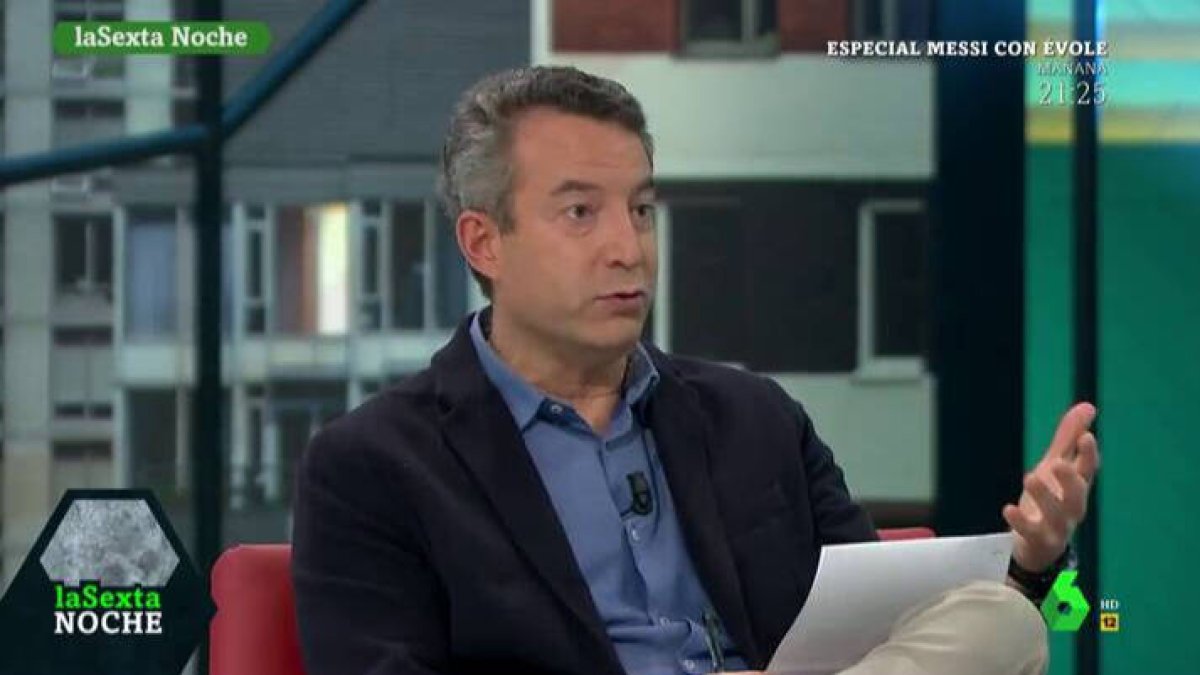 El doctor Carballo, en La Sexta Noche