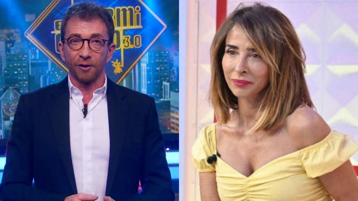 Pablo Motos y María Patiño