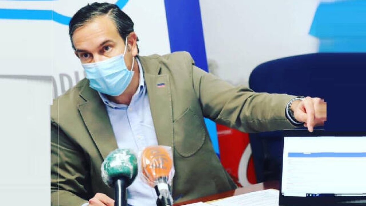 El diputado alcoyano del PPCV en las Cortes Valencianas, Fernando Pastor