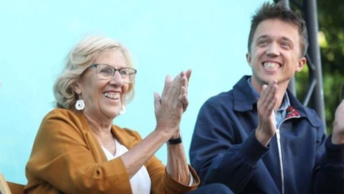 Carmena y Errejón, en mayo de 2019