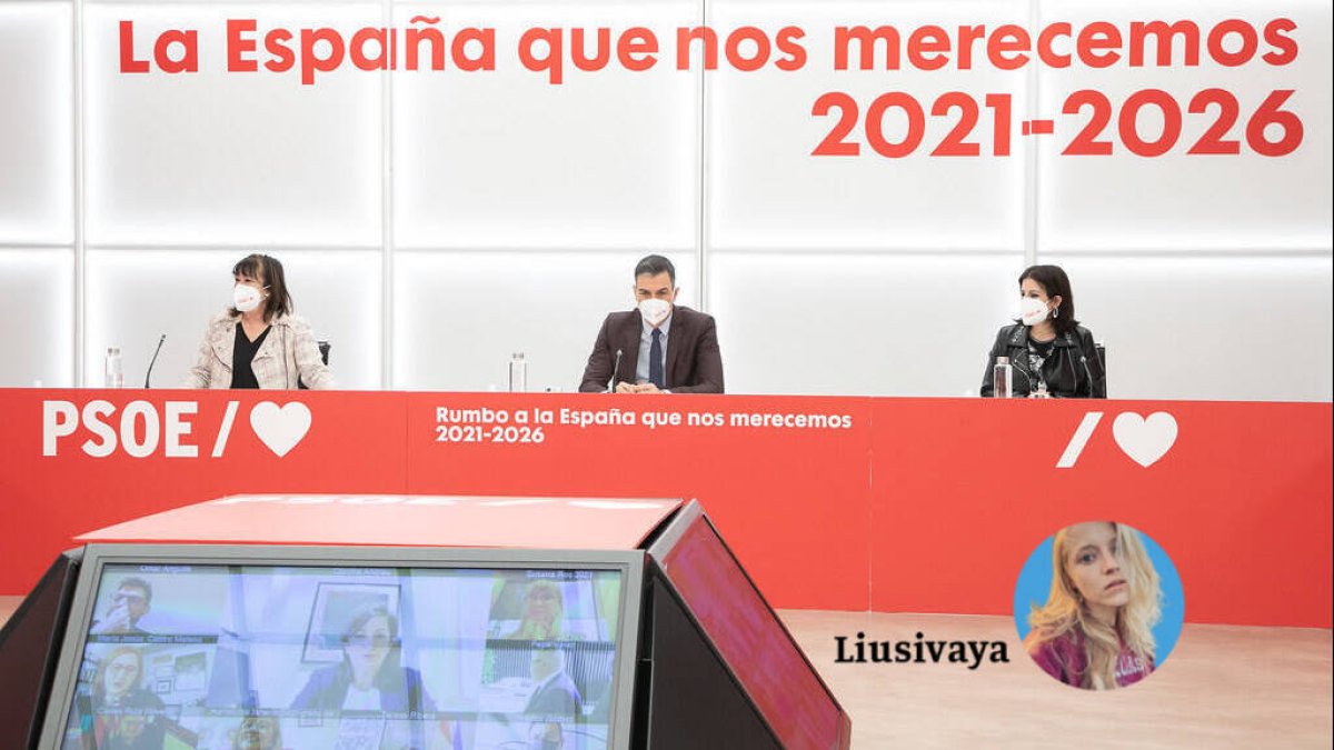 La Ejecutiva Federal del PSOE de este lunes.