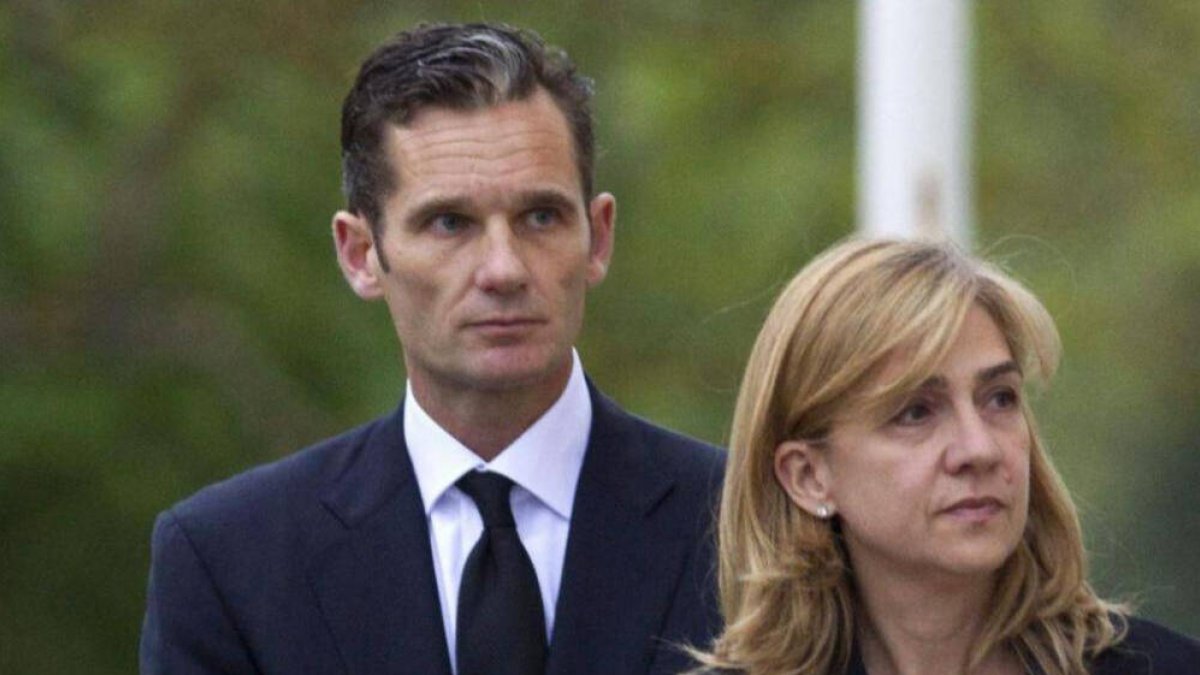Iñaki Urdangarin y la Infanta Cristina.