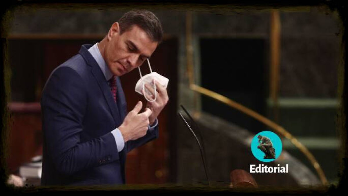 Pedro Sánchez, en el Congreso