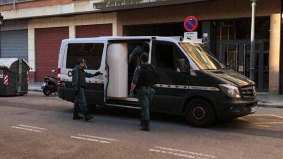 Foto de archivo de la Guardia Civil