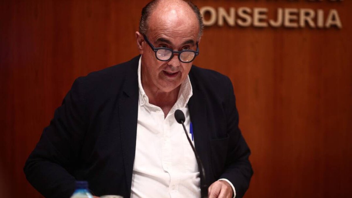 El viceconsejero de Sanidad, Antonio Zapatero