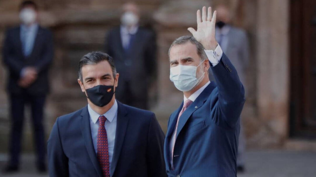 El Rey Felipe y Pedro Sánchez, en uno de sus encuentros