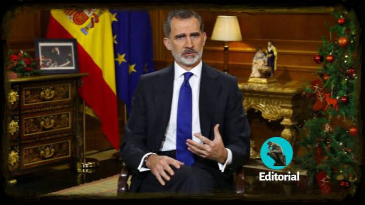 El Rey Felipe, en Nochebuena