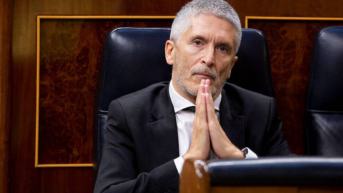 El ministro Marlaska, en el Congreso de los Diputados