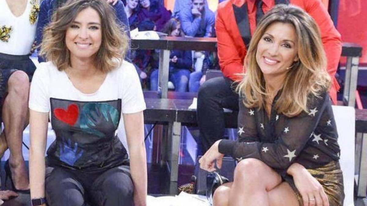 Nagore Robles con su pareja, Sandra Barneda