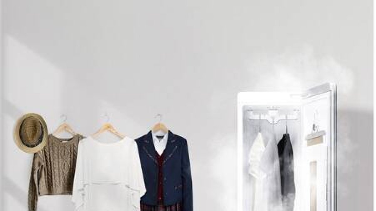 Este armario de vapor elimina 99.9 % de virus y bacterias presentes en la ropa