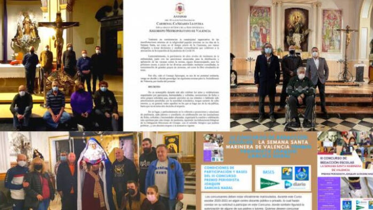 Otra Semana Santa sin procesiones en la Valencia marinera