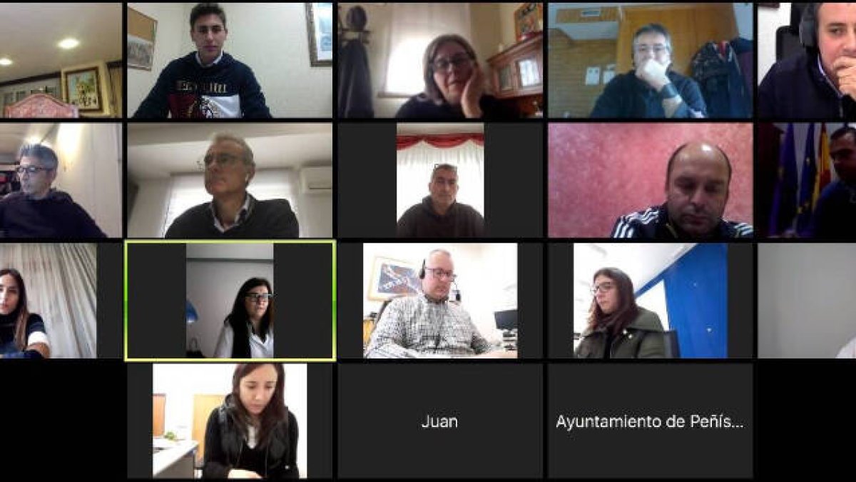 Reunión del Consejo Sectorial de Turismo de este 2021de Peñíscola.