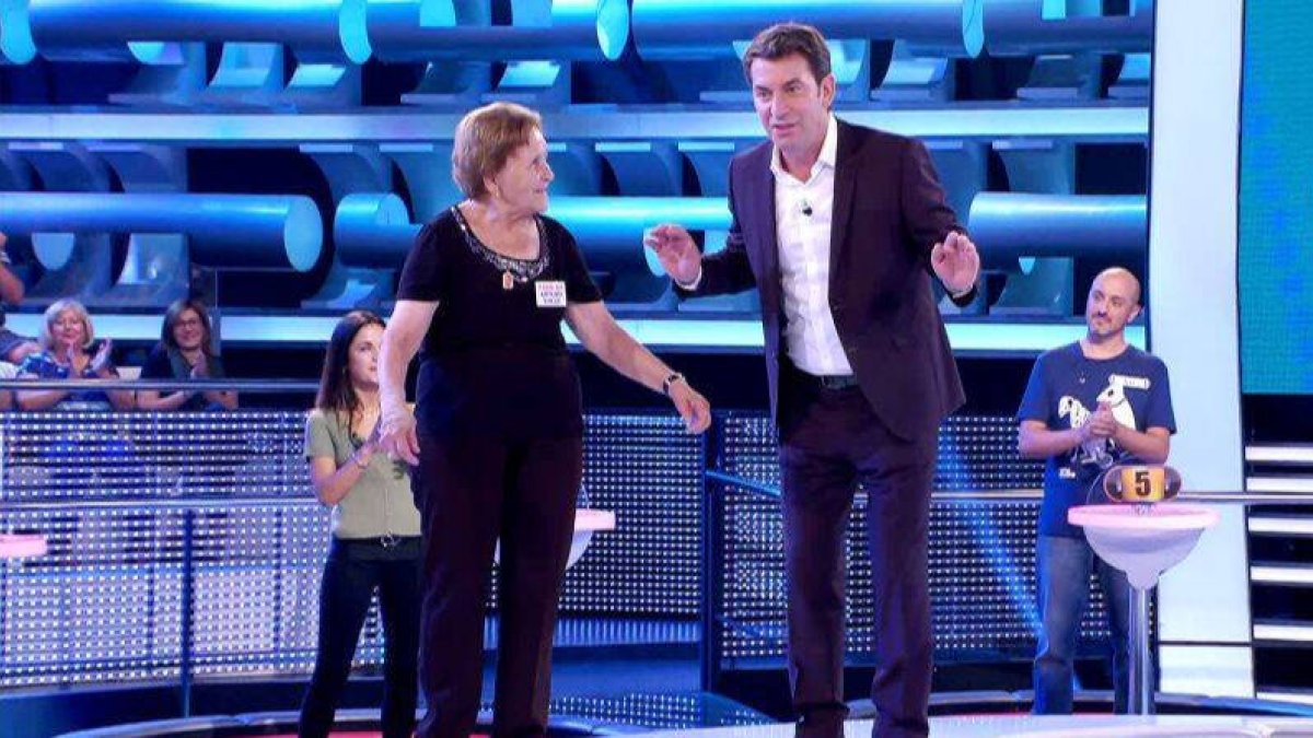 Palmira y Arturo Valls en 'Ahora Caigo'