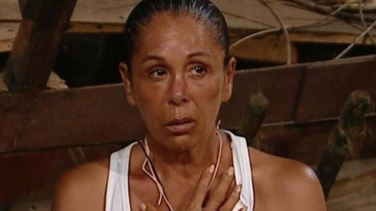 Isabel Pantoja, durante su paso por 'Supervivientes'