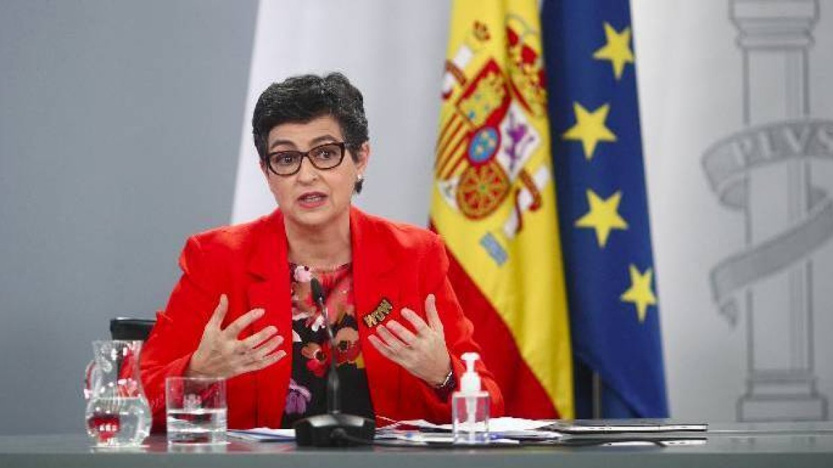 La ministra de Exteriores, Arancha González Laya.