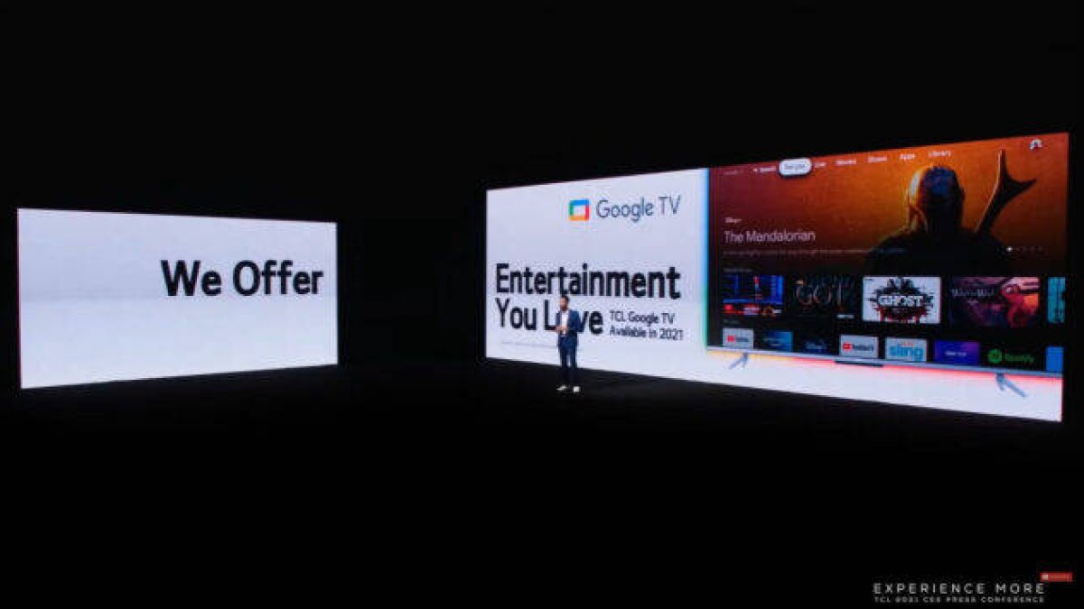 Así es la nueva alianza comercial entre TCL y Google TV