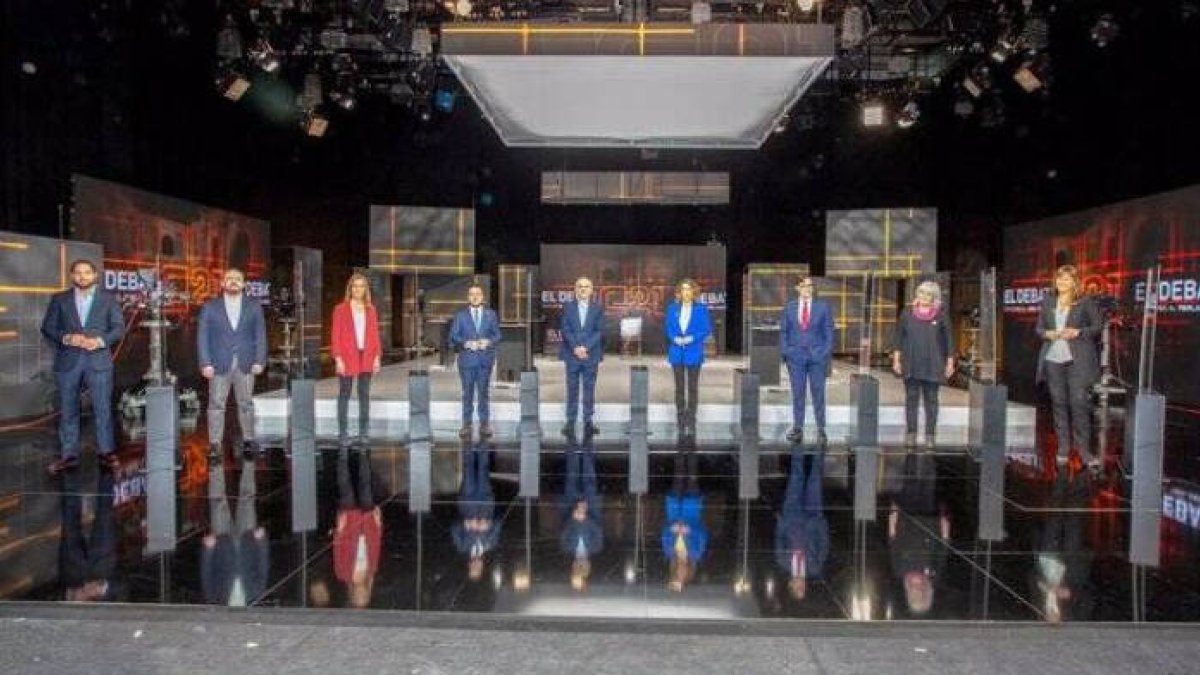Los debates preelectorales catalanes tienen su seguimiento, pero lo importante será el resultado de las elecciones