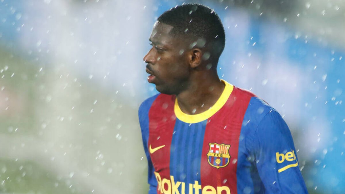 El delantero Ousmane Dembélé