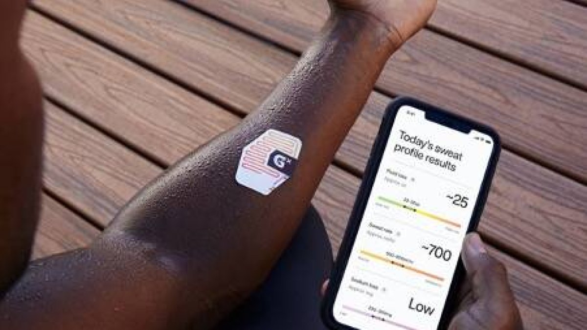 Este parche de Gatorade analiza tu sudor y te ofrece consejos personalizados de hidratación