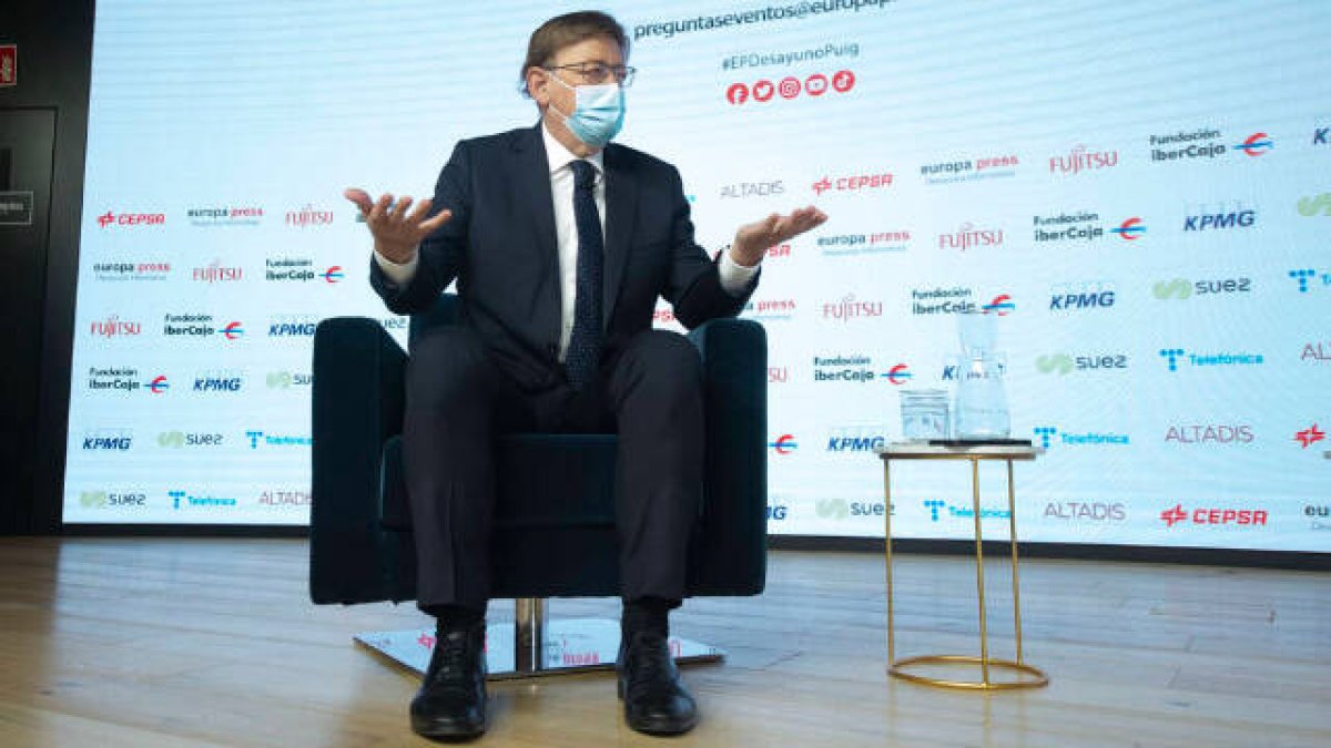 Ximo Puig, presidente de la Generalitat Valenciana
