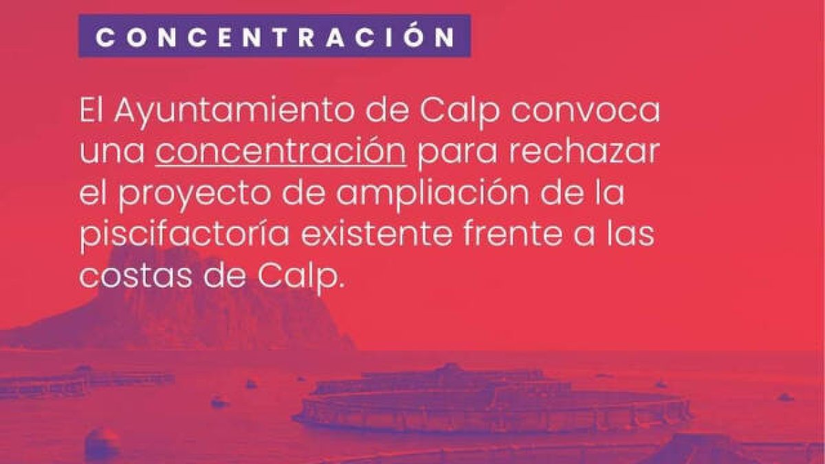 Convocatoria para la concentración este sábado 12 de junio a las 12:00 h en la Plaza Colón de Calp