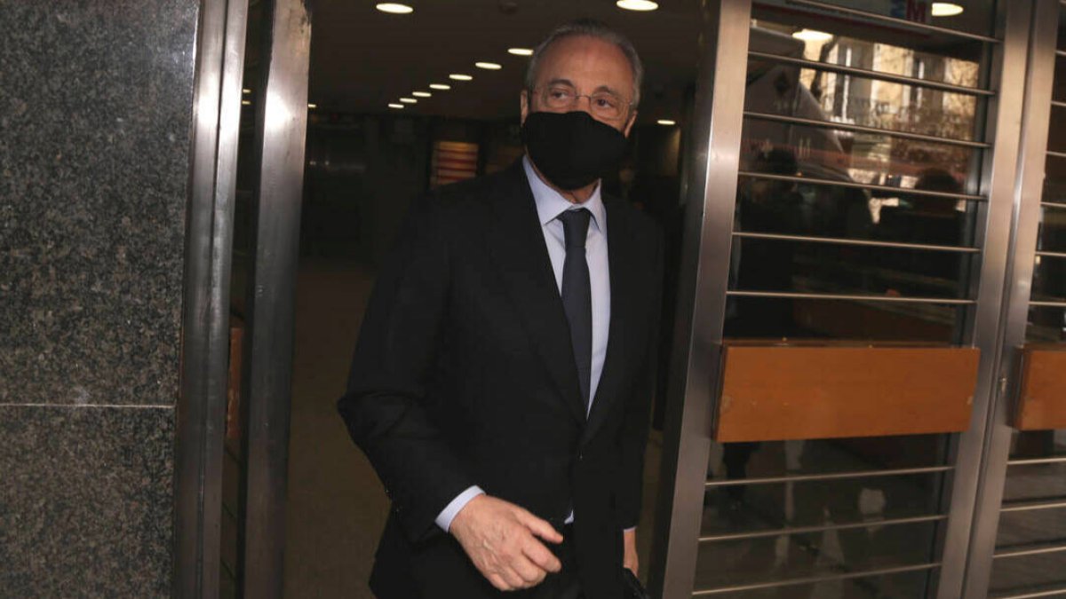 Florentino Pérez, presidente del Real Madrid y de la futura Superliga.