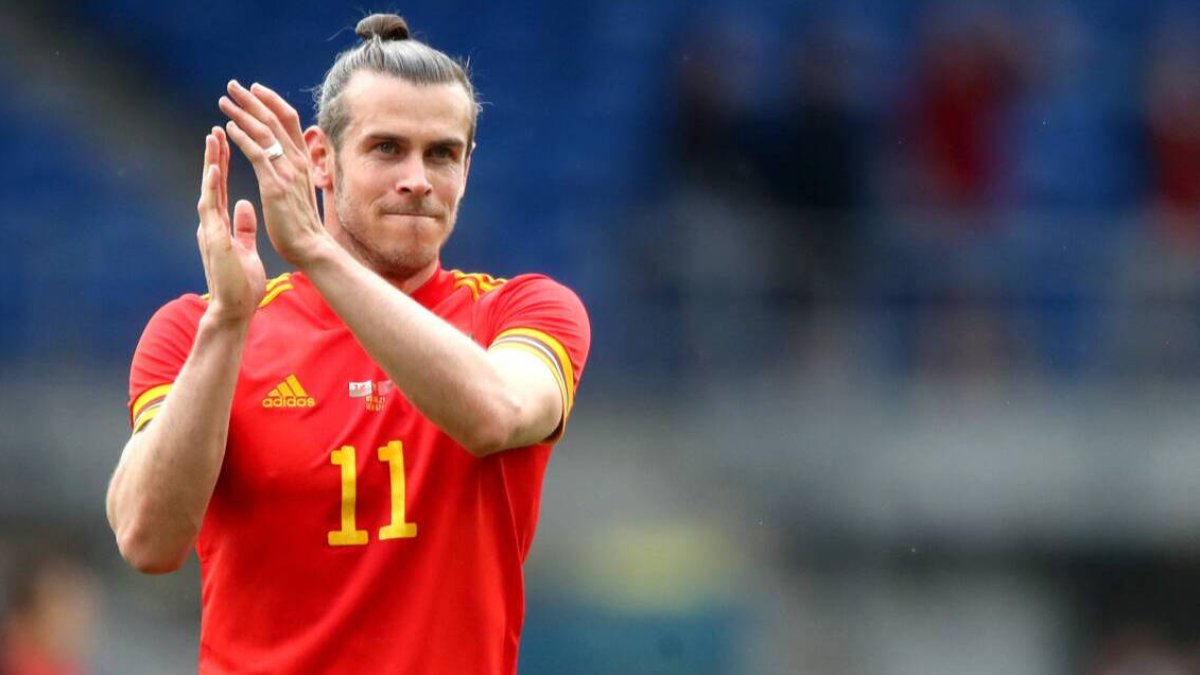 Bale, en el amistoso que País de Gales disputó el pasado sábado ante Albania.