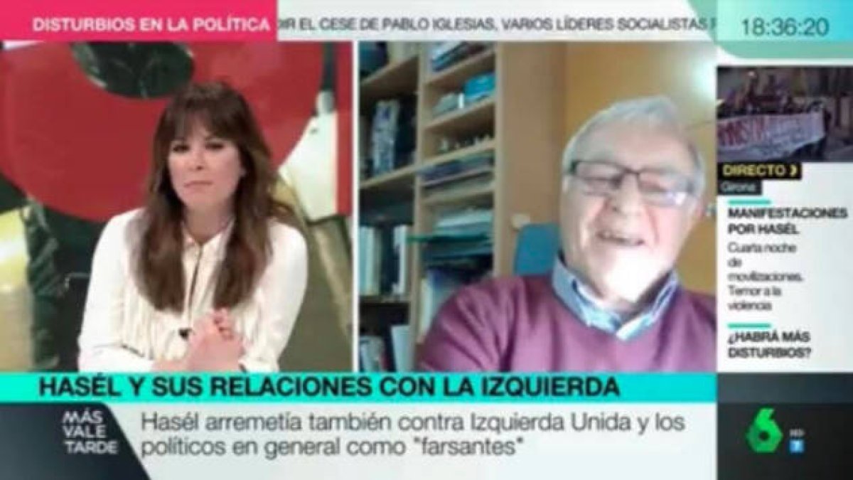 Ribó interviene en el programa de Mamen Mendizábal