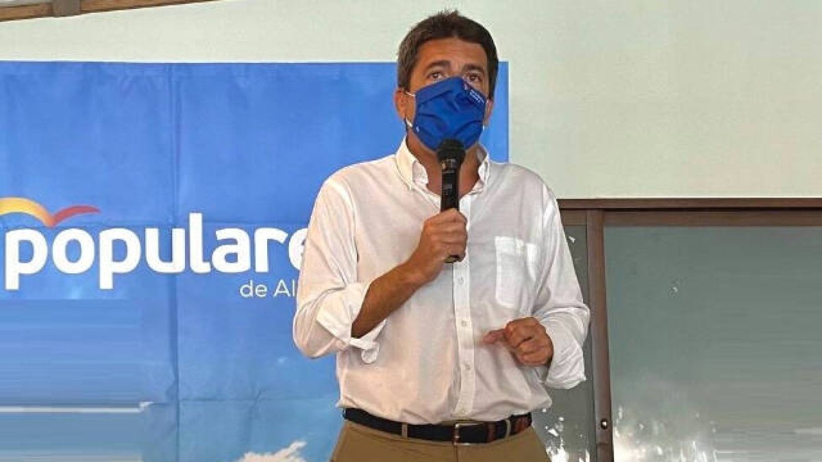 Carlos Mazón, presidente del PP de la provincia de Alicante