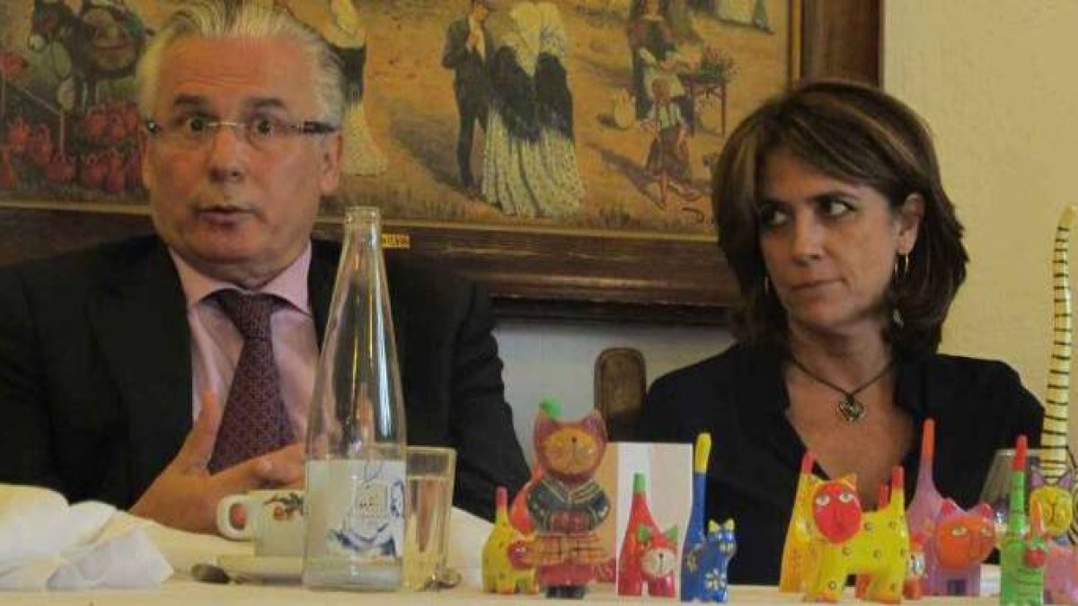 De nuevo, una comida de Garzón y Delgado levanta la polémica.